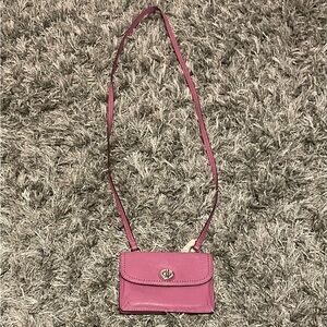 Coach Pink Crossbody Bag